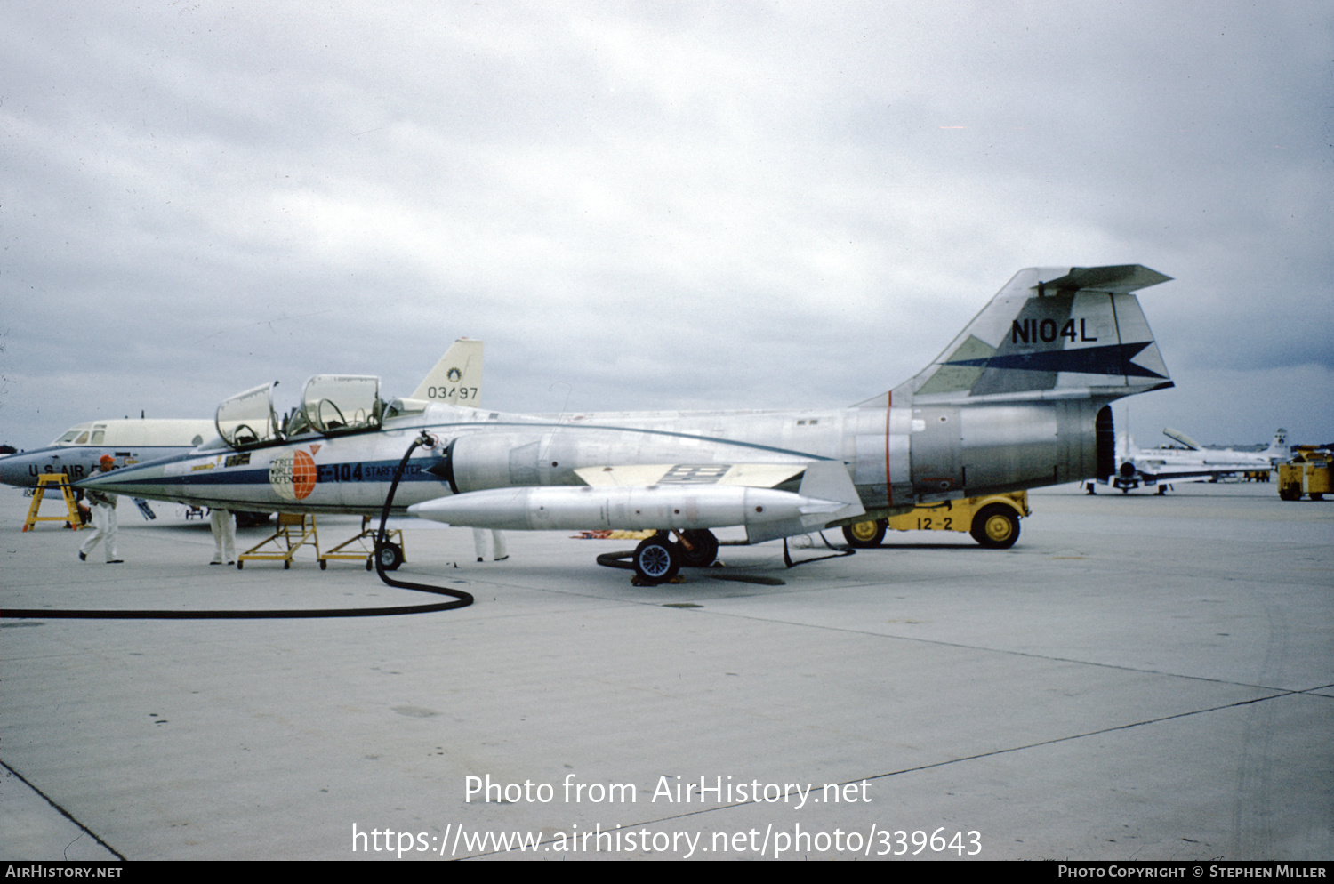 Aircraft Photo of N104L | Lockheed TF-104G Starfighter | Lockheed | AirHistory.net #339643