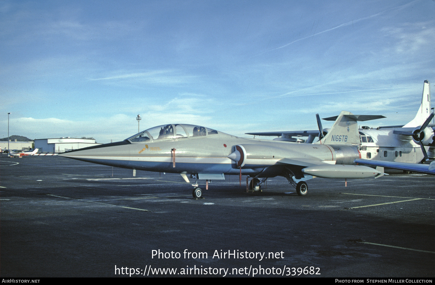 Aircraft Photo of N166TB | Lockheed CF-104D Starfighter Mk.1 | Thunderbird Aviation | AirHistory.net #339682