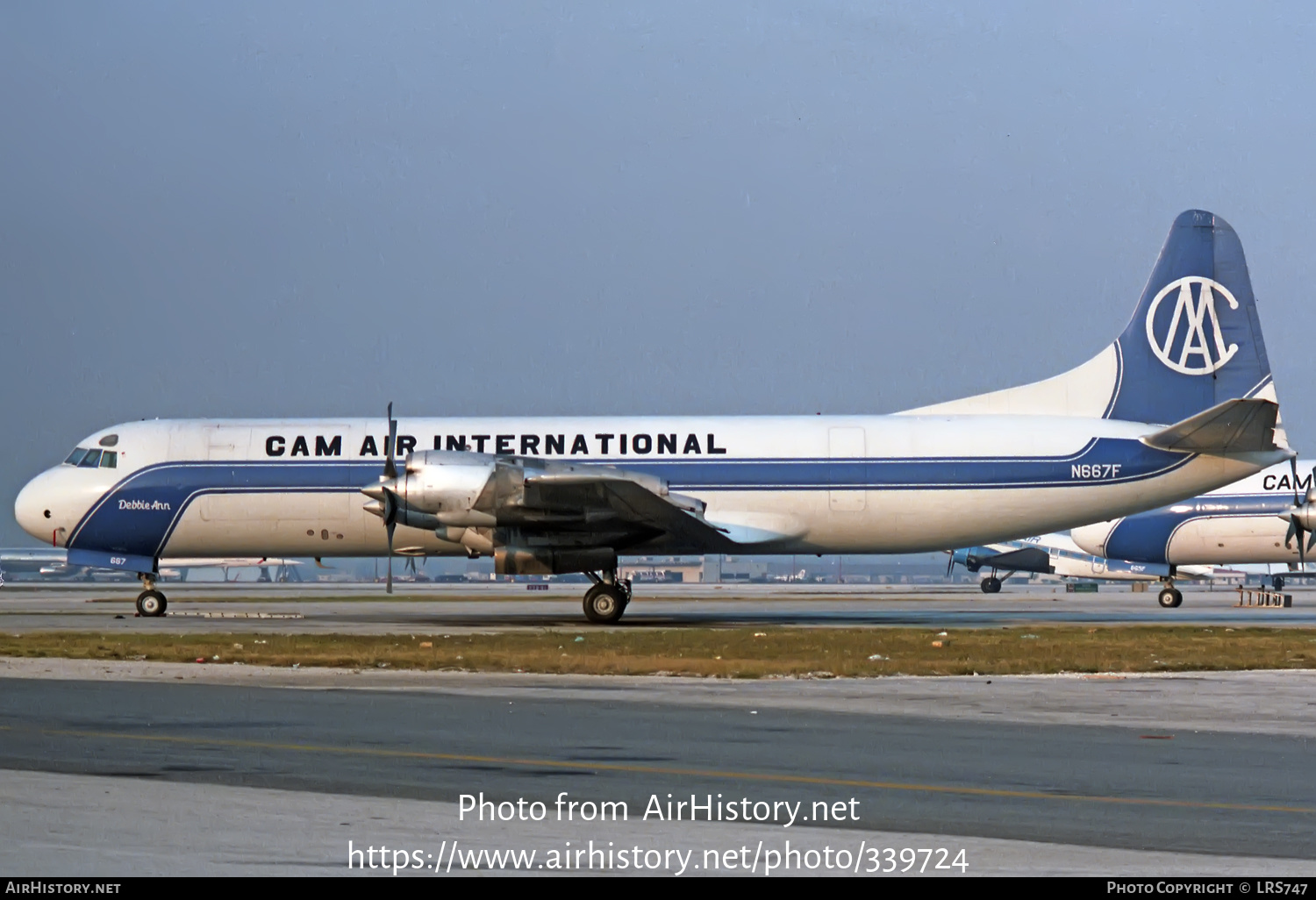 Aircraft Photo of N667F | Lockheed L-188C(F) Electra | Cam Air International | AirHistory.net #339724