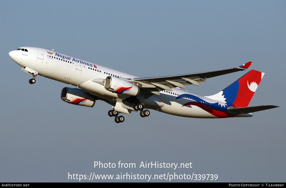 Aircraft Photo of 9N-ALZ | Airbus A330-243 | Nepal Airlines | AirHistory.net #339739