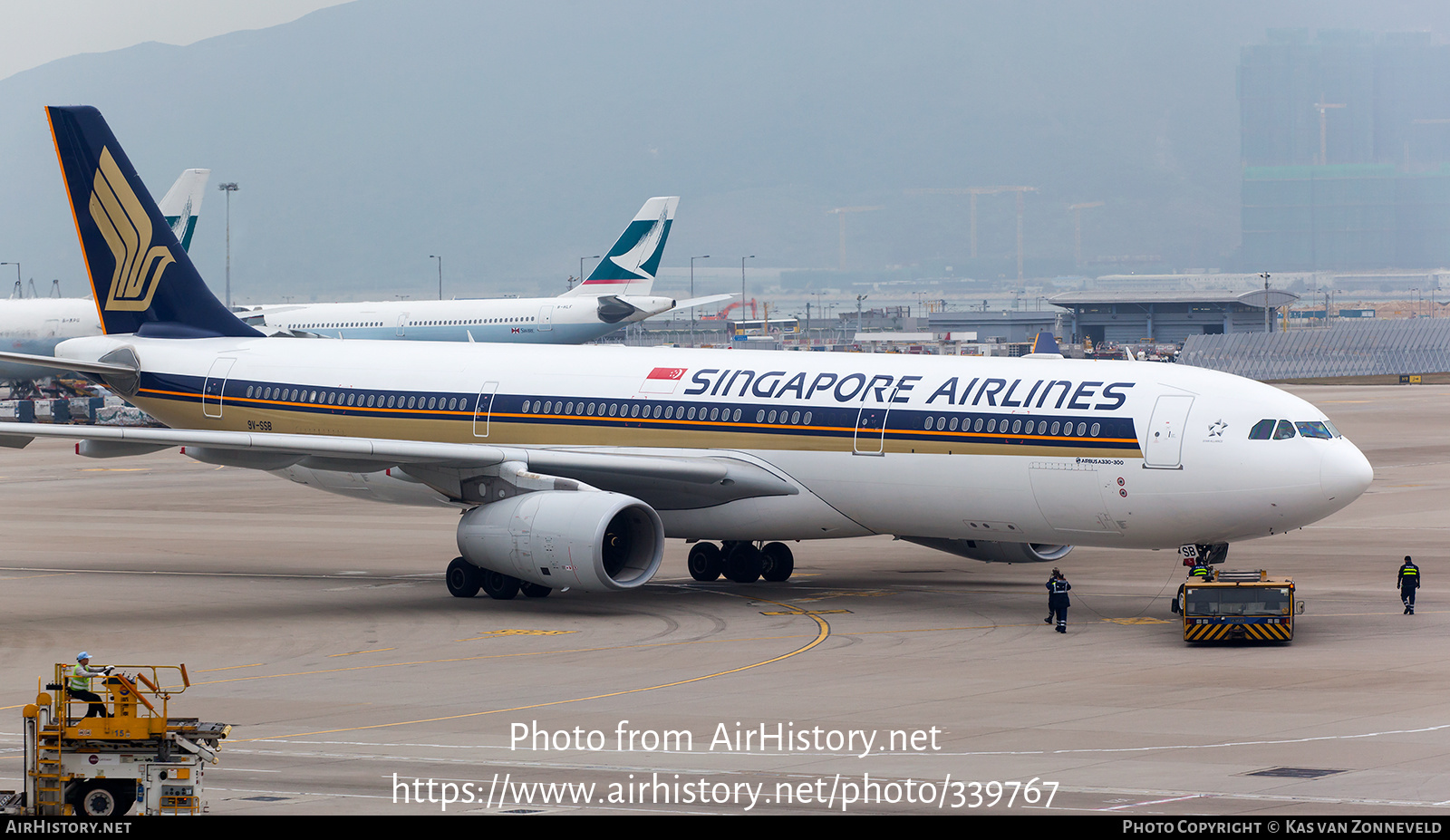 Aircraft Photo of 9V-SSB | Airbus A330-343 | Singapore Airlines | AirHistory.net #339767