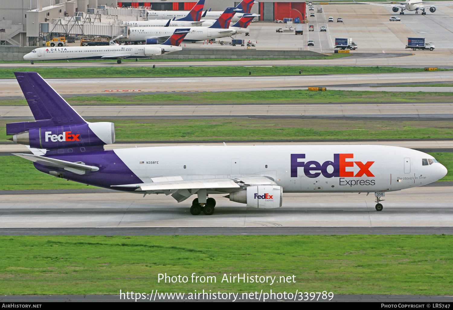 Aircraft Photo of N358FE | Boeing MD-10-10F | FedEx Express - Federal Express | AirHistory.net #339789