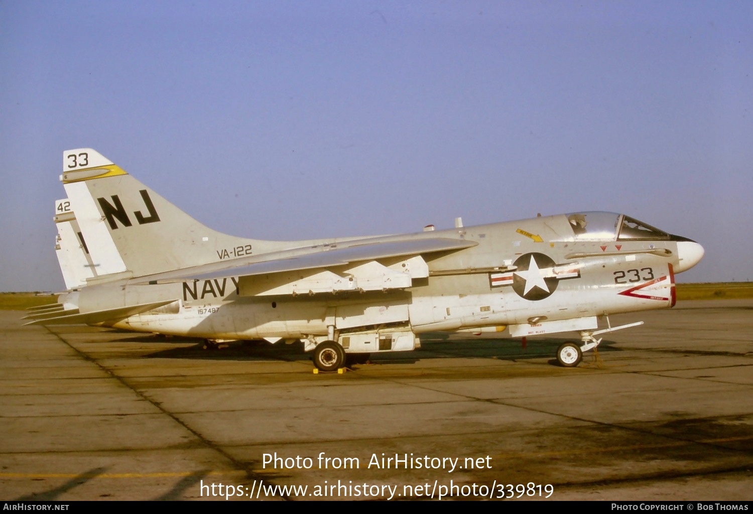 Aircraft Photo of 157487 | LTV A-7E Corsair II | USA - Navy | AirHistory.net #339819