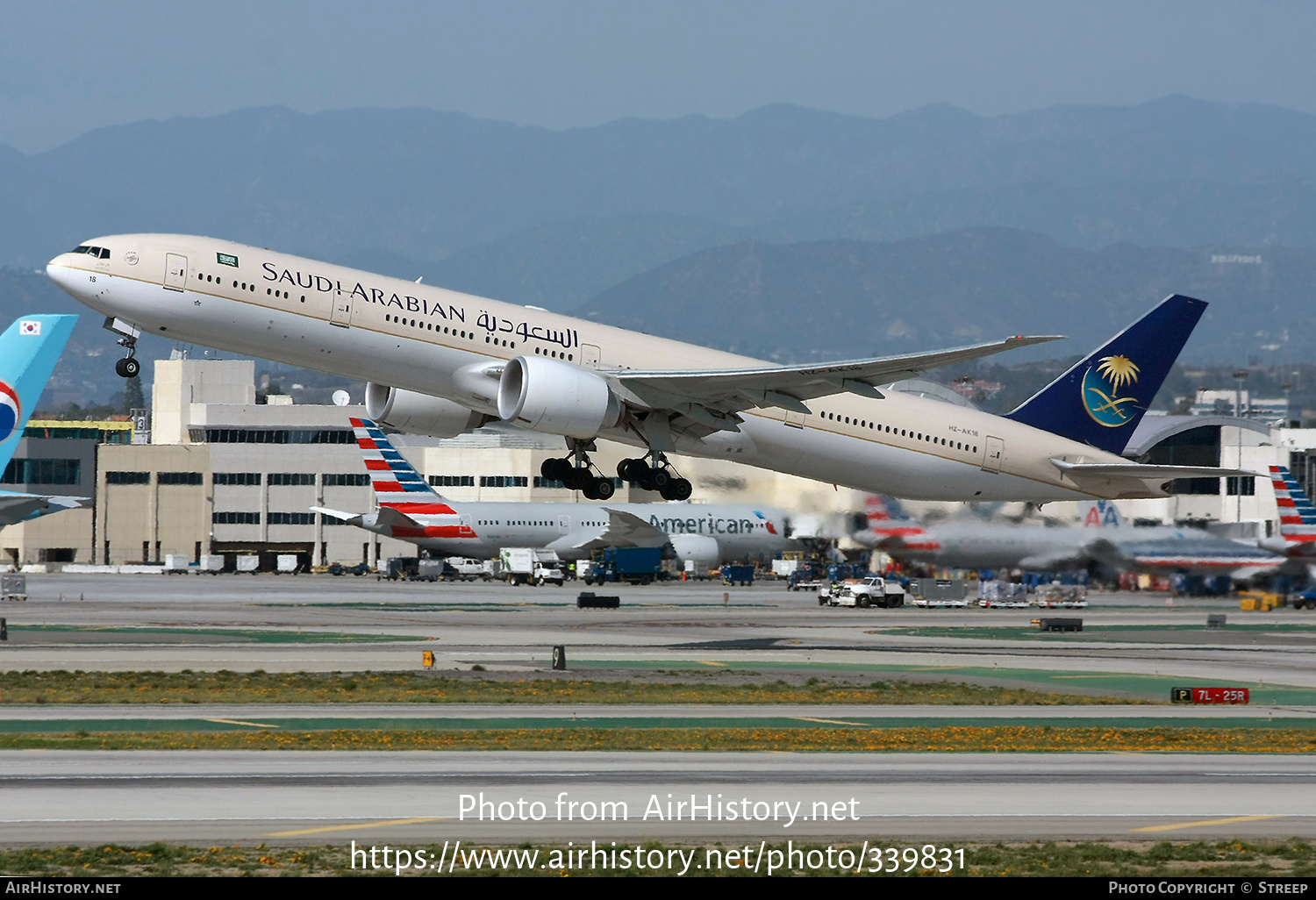 Aircraft Photo of HZ-AK18 | Boeing 777-368/ER | Saudi Arabian Airlines | AirHistory.net #339831