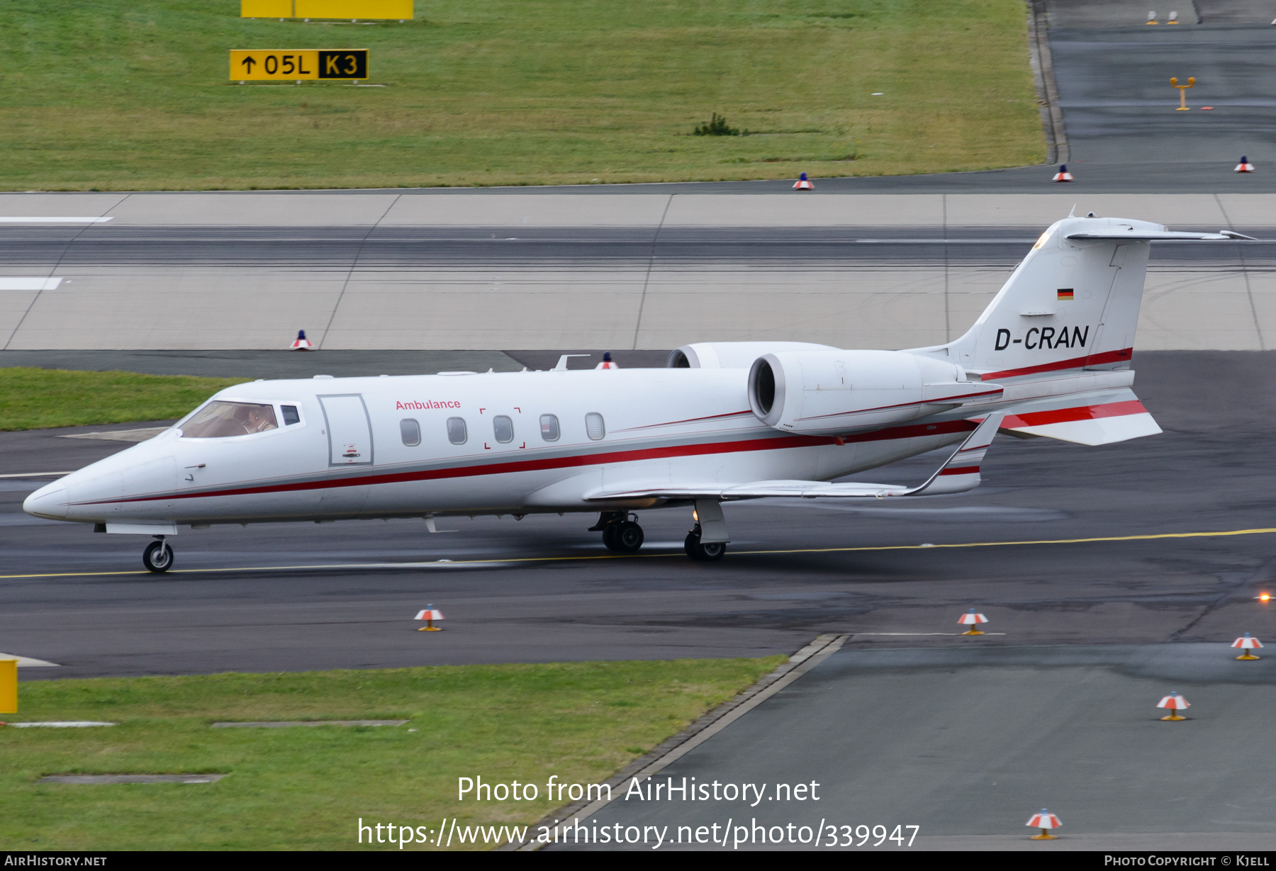 Aircraft Photo of D-CRAN | Learjet 60 | AirHistory.net #339947