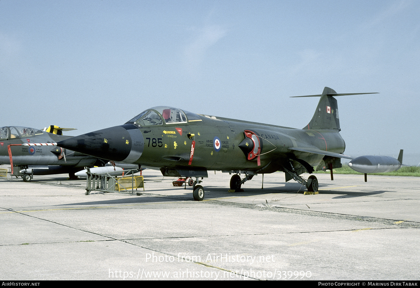 Aircraft Photo of 104785 | Lockheed CF-104 Starfighter | Canada - Air Force | AirHistory.net #339990