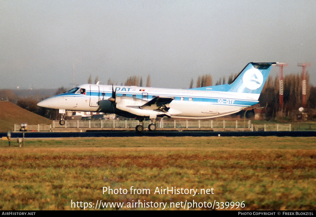 Aircraft Photo of OO-DTF | Embraer EMB-120RT Brasilia | Delta Air Transport - DAT | AirHistory.net #339996