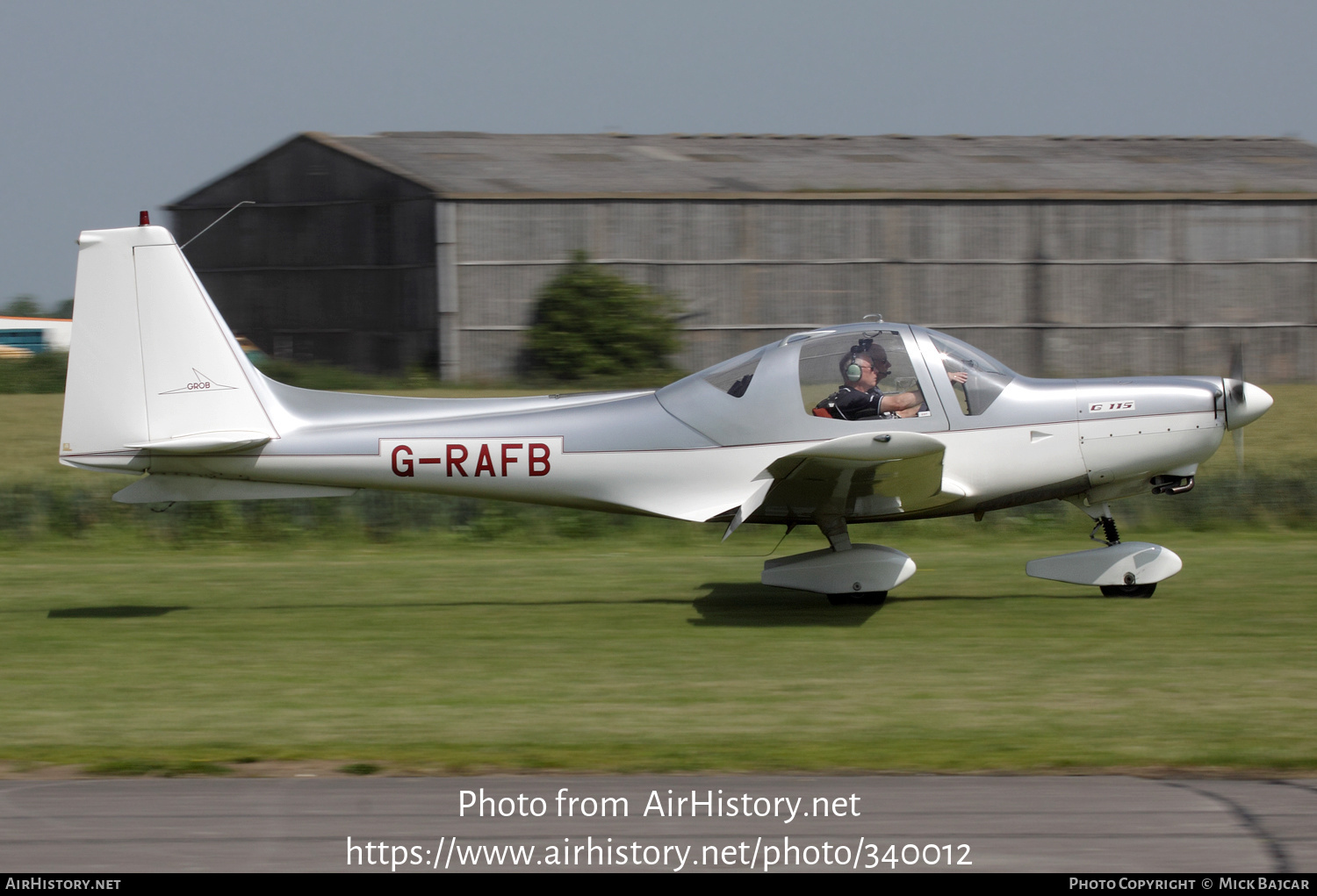 Aircraft Photo of G-RAFB | Grob G-115 | AirHistory.net #340012