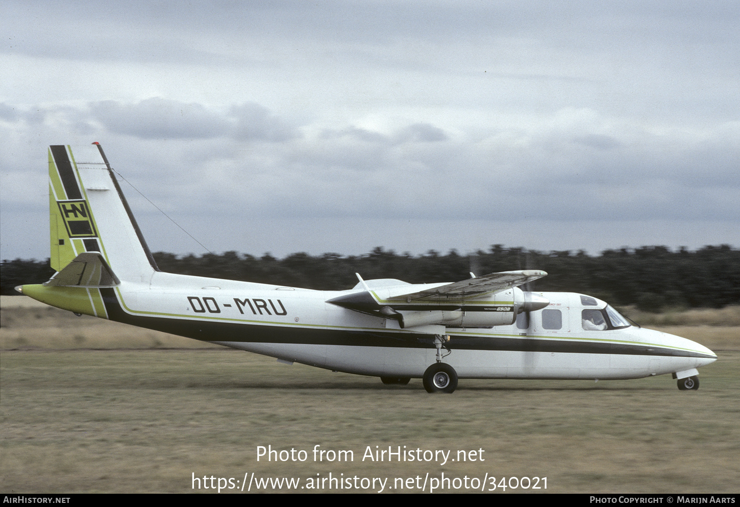 Aircraft Photo of OO-MRU | Rockwell 690B Turbo Commander | Hessenatie Antwerpen - HN | AirHistory.net #340021