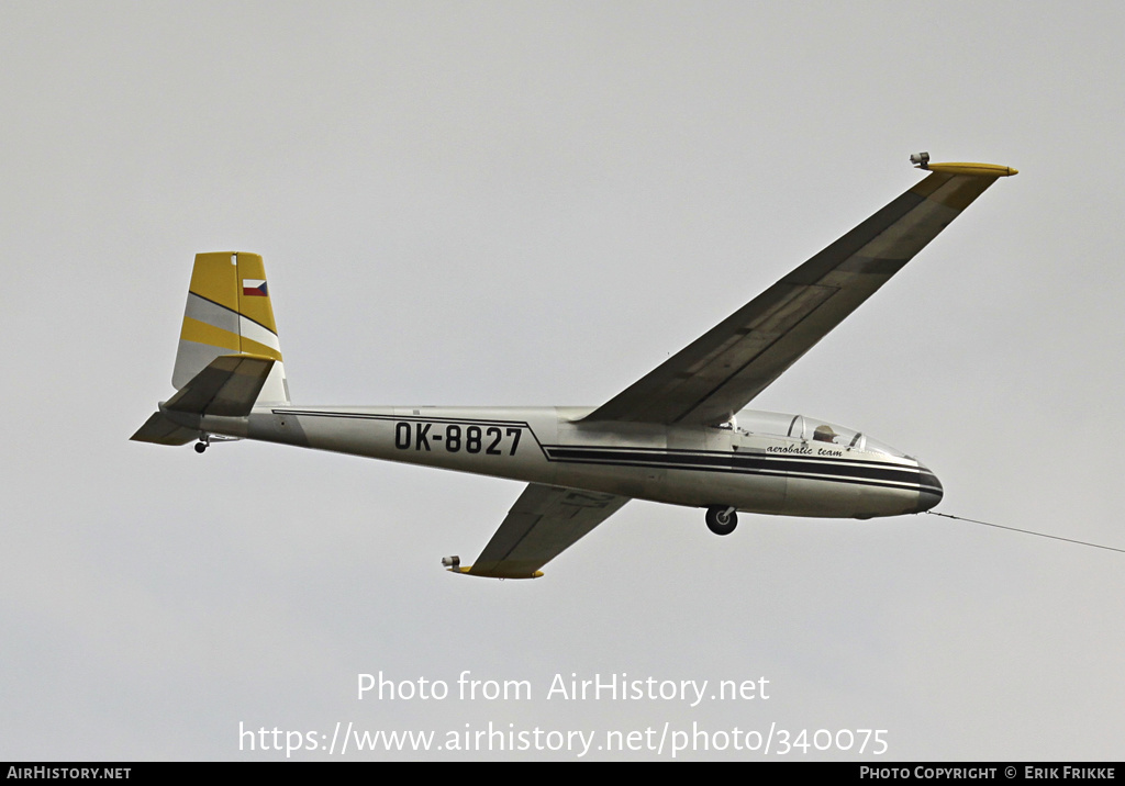 Aircraft Photo of OK-8827 | Let L-13 Blanik | AirHistory.net #340075