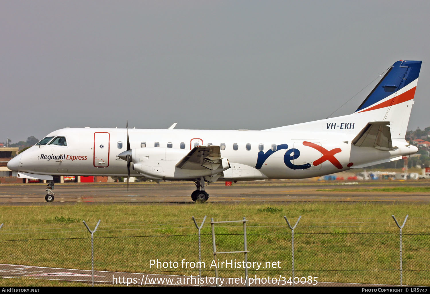 Aircraft Photo of VH-EKH | Saab 340B/Plus | REX - Regional Express | AirHistory.net #340085