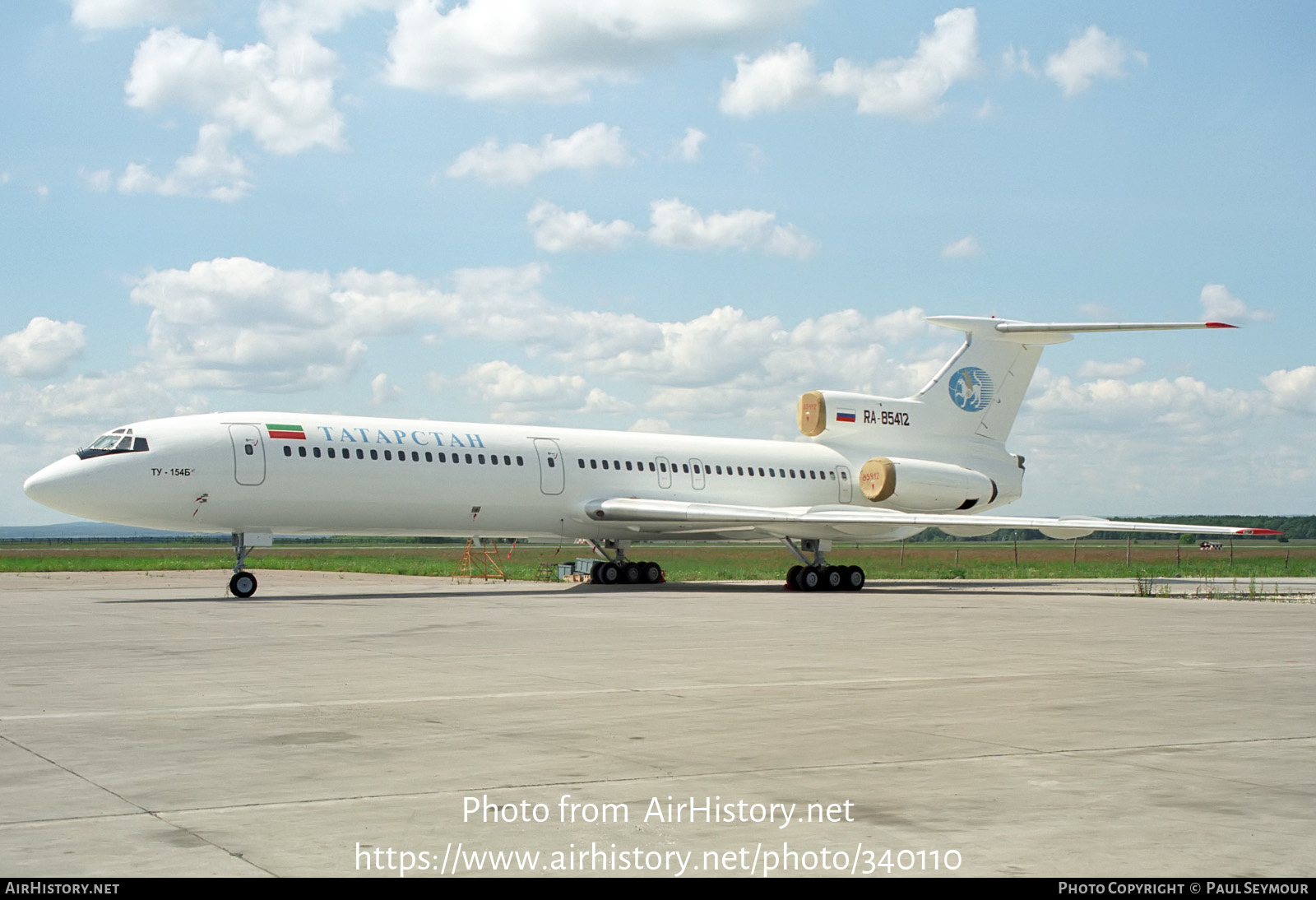 Aircraft Photo of RA-85412 | Tupolev Tu-154B-2 | Tatarstan Airlines | AirHistory.net #340110