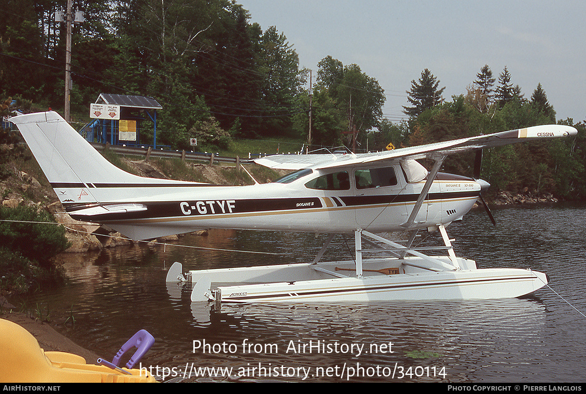 Aircraft Photo of C-GTYF | Cessna 182Q Skylane II | AirHistory.net #340114