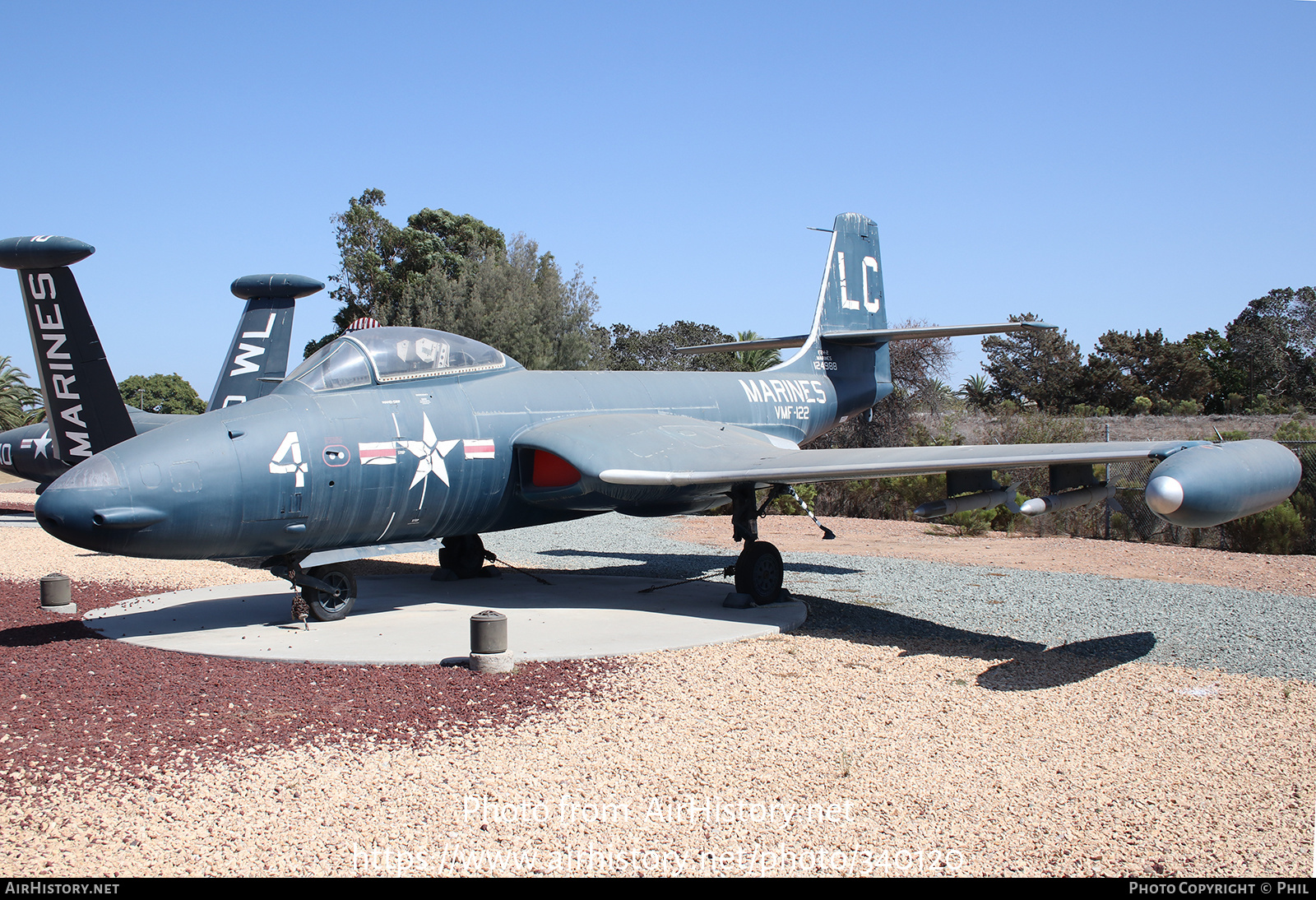 Aircraft Photo of 124988 | McDonnell F2H-2 Banshee | USA - Marines | AirHistory.net #340120