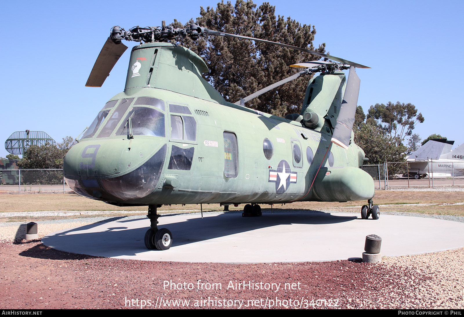 Aircraft Photo of 154803 | Boeing Vertol CH-46E Sea Knight | USA - Marines | AirHistory.net #340122