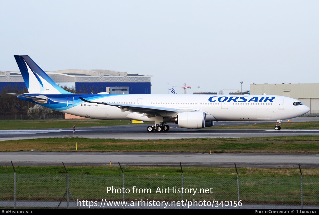 Aircraft Photo of F-WWCG | Airbus A330-941N | Corsair International | AirHistory.net #340156