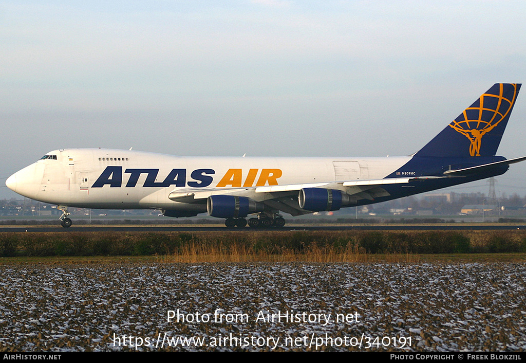 Aircraft Photo of N809MC | Boeing 747-228F/SCD | Atlas Air | AirHistory.net #340191