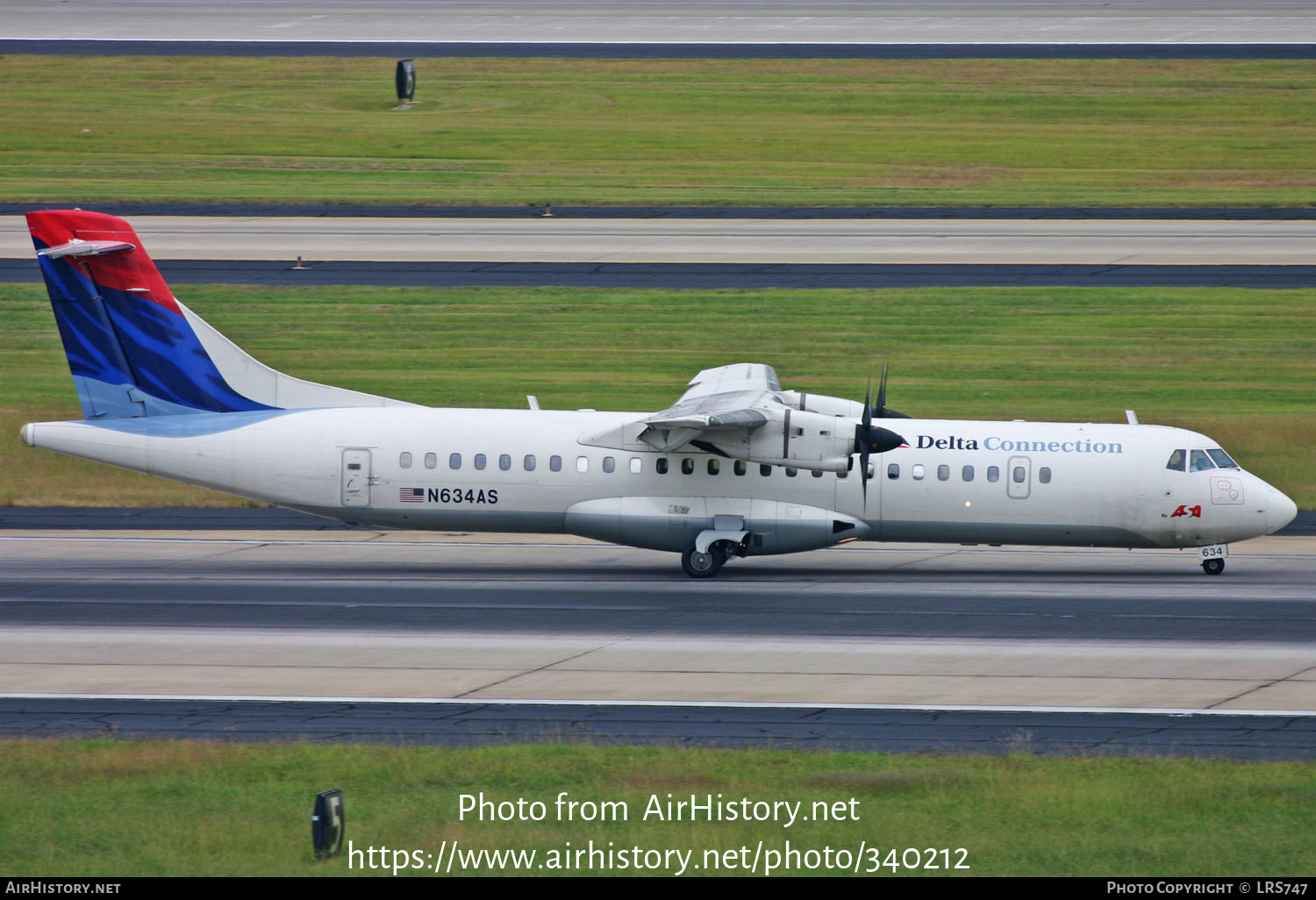 Aircraft Photo of N634AS | ATR ATR-72-212 | Delta Connection | AirHistory.net #340212