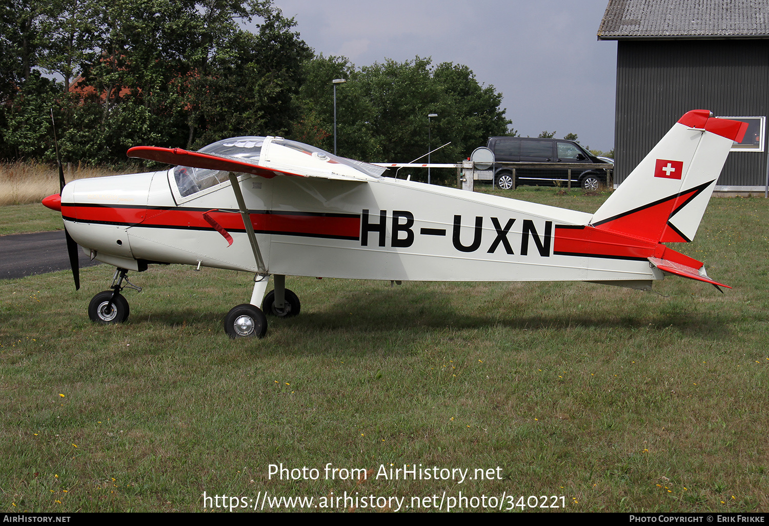 Aircraft Photo of HB-UXN | Bölkow Bo-208C Junior | AirHistory.net #340221