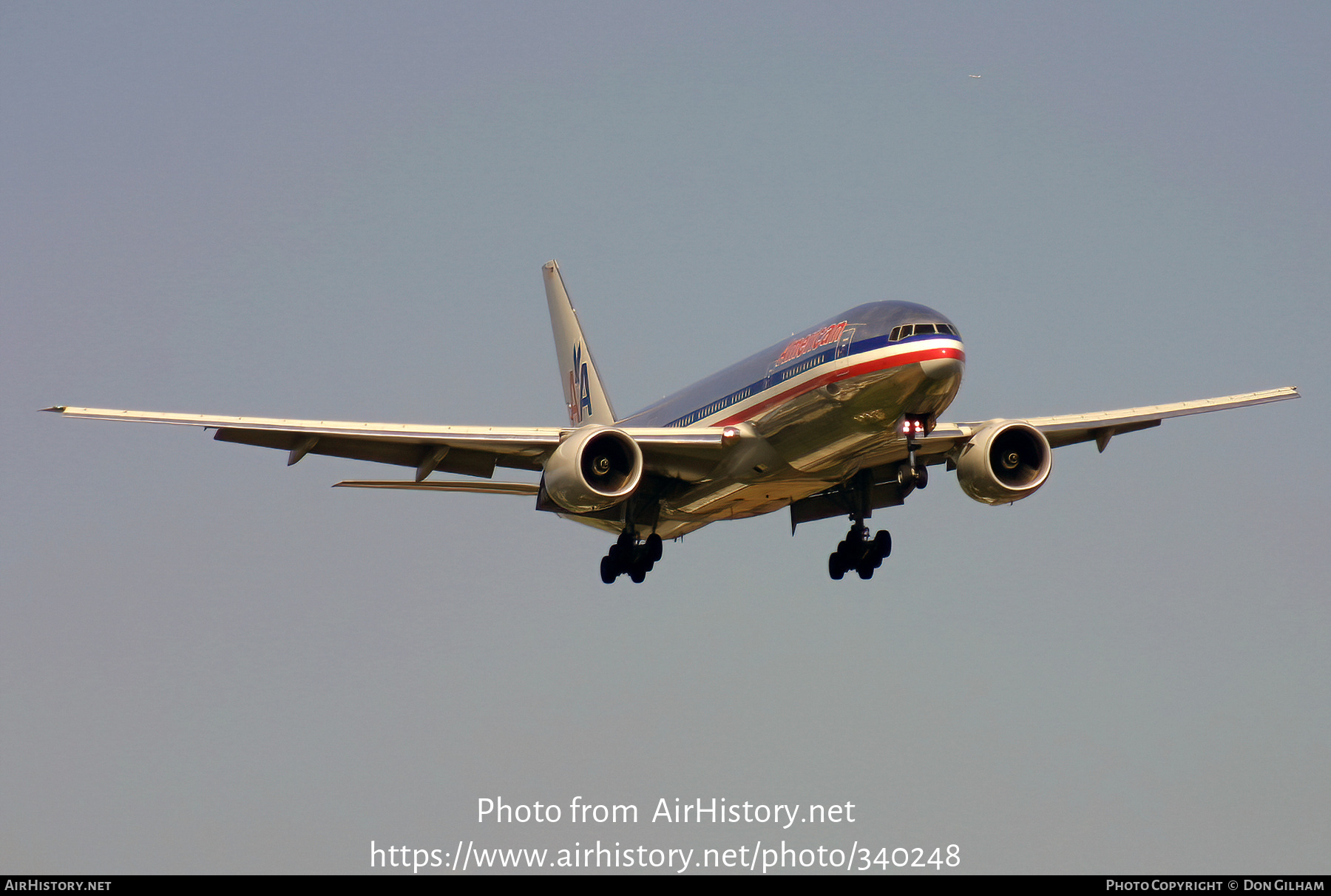 Aircraft Photo of N774AN | Boeing 777-223/ER | American Airlines | AirHistory.net #340248