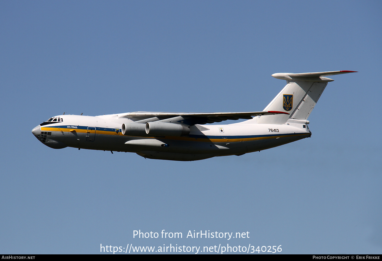 Aircraft Photo of 76413 | Ilyushin Il-76MD | Ukraine - Air Force | AirHistory.net #340256