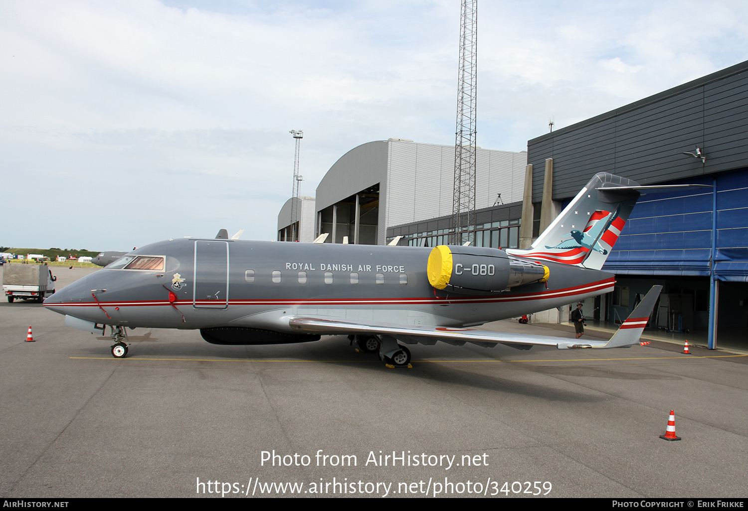 Aircraft Photo of C-080 | Bombardier Challenger 604 (CL-600-2B16) | Denmark - Air Force | AirHistory.net #340259