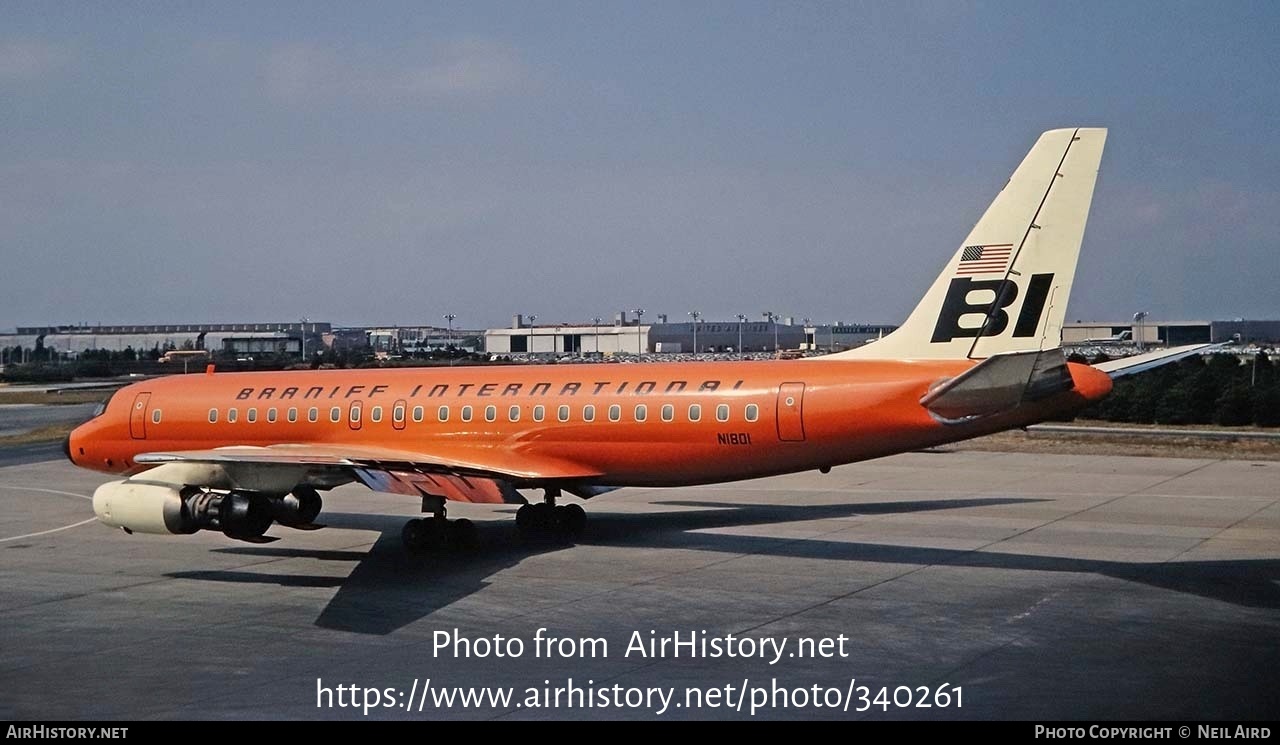 Aircraft Photo of N1801 | Douglas DC-8-31 | Braniff International Airways | AirHistory.net #340261