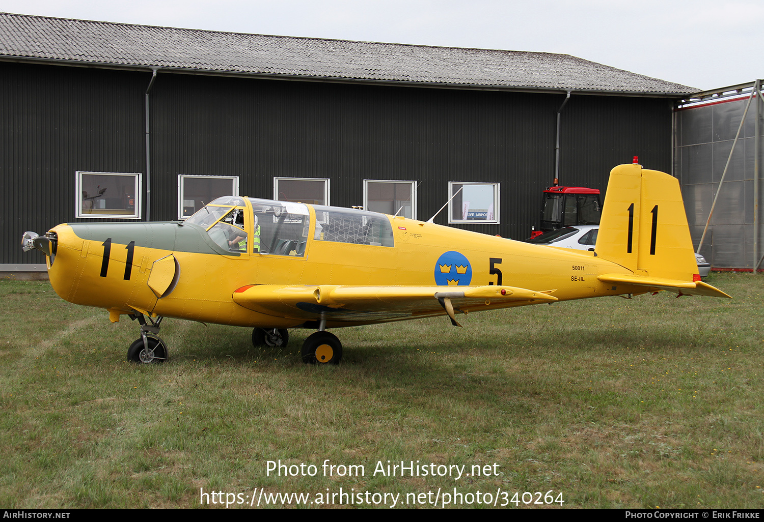 Aircraft Photo of SE-IIL / 50011 | Saab Sk50B Safir (91B) | Sweden - Air Force | AirHistory.net #340264