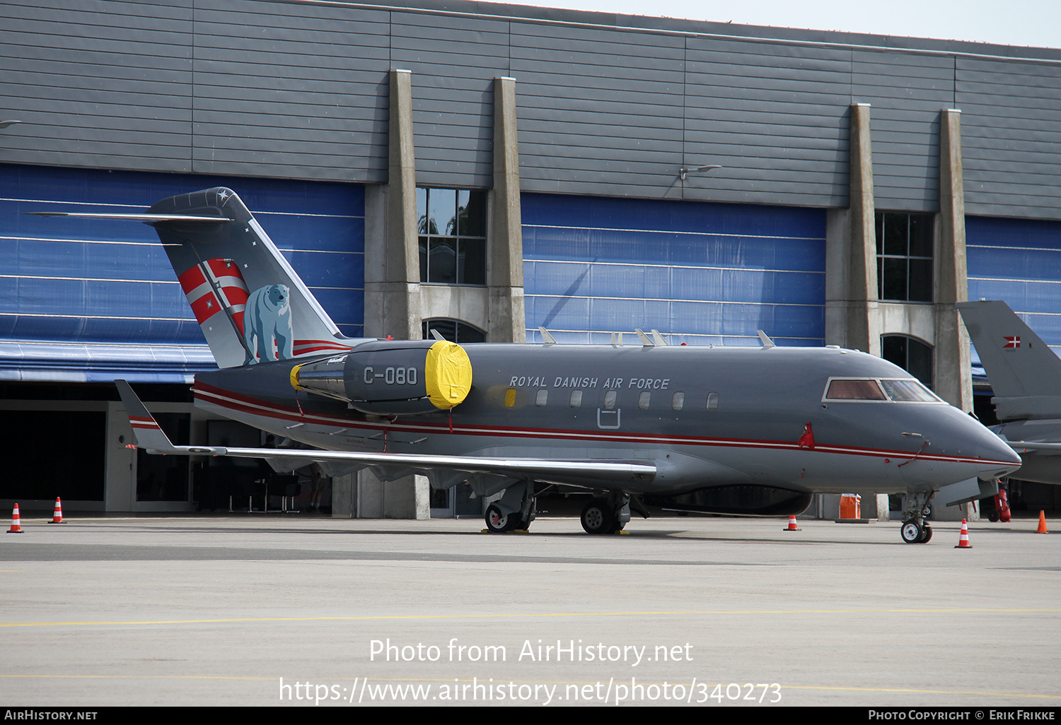 Aircraft Photo of C-080 | Bombardier Challenger 604 (CL-600-2B16) | Denmark - Air Force | AirHistory.net #340273