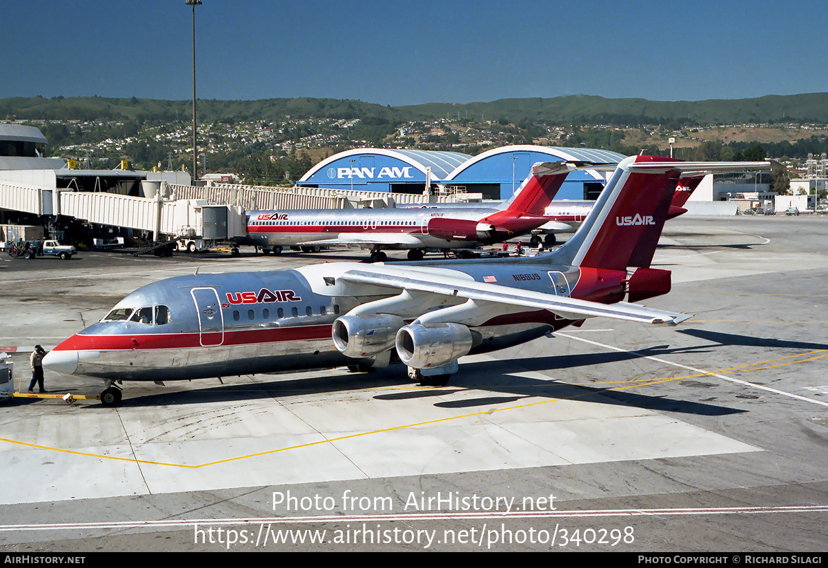 Aircraft Photo of N189US | British Aerospace BAe-146-200 | USAir | AirHistory.net #340298