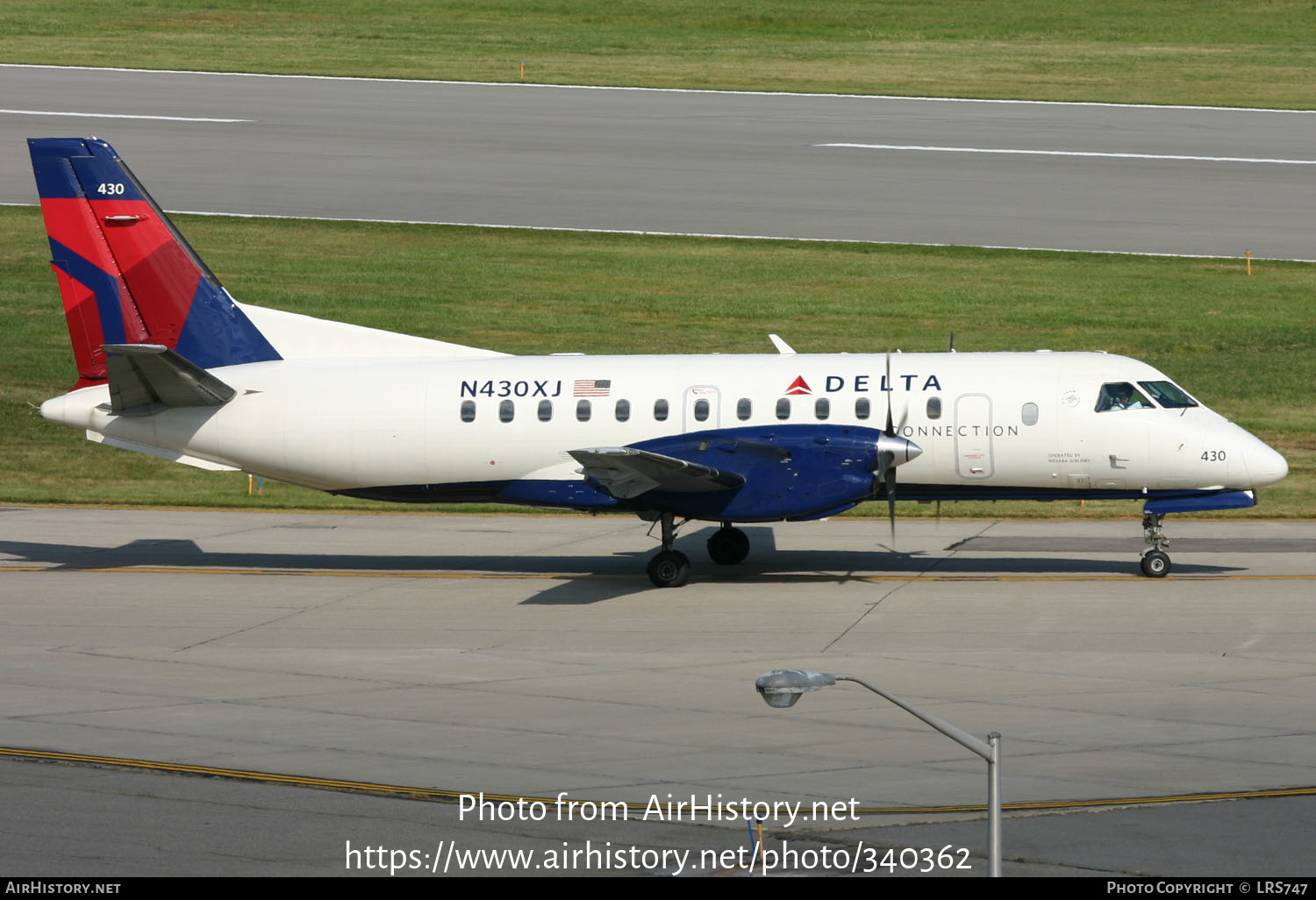 Aircraft Photo of N430XJ | Saab 340B/Plus | Delta Connection | AirHistory.net #340362