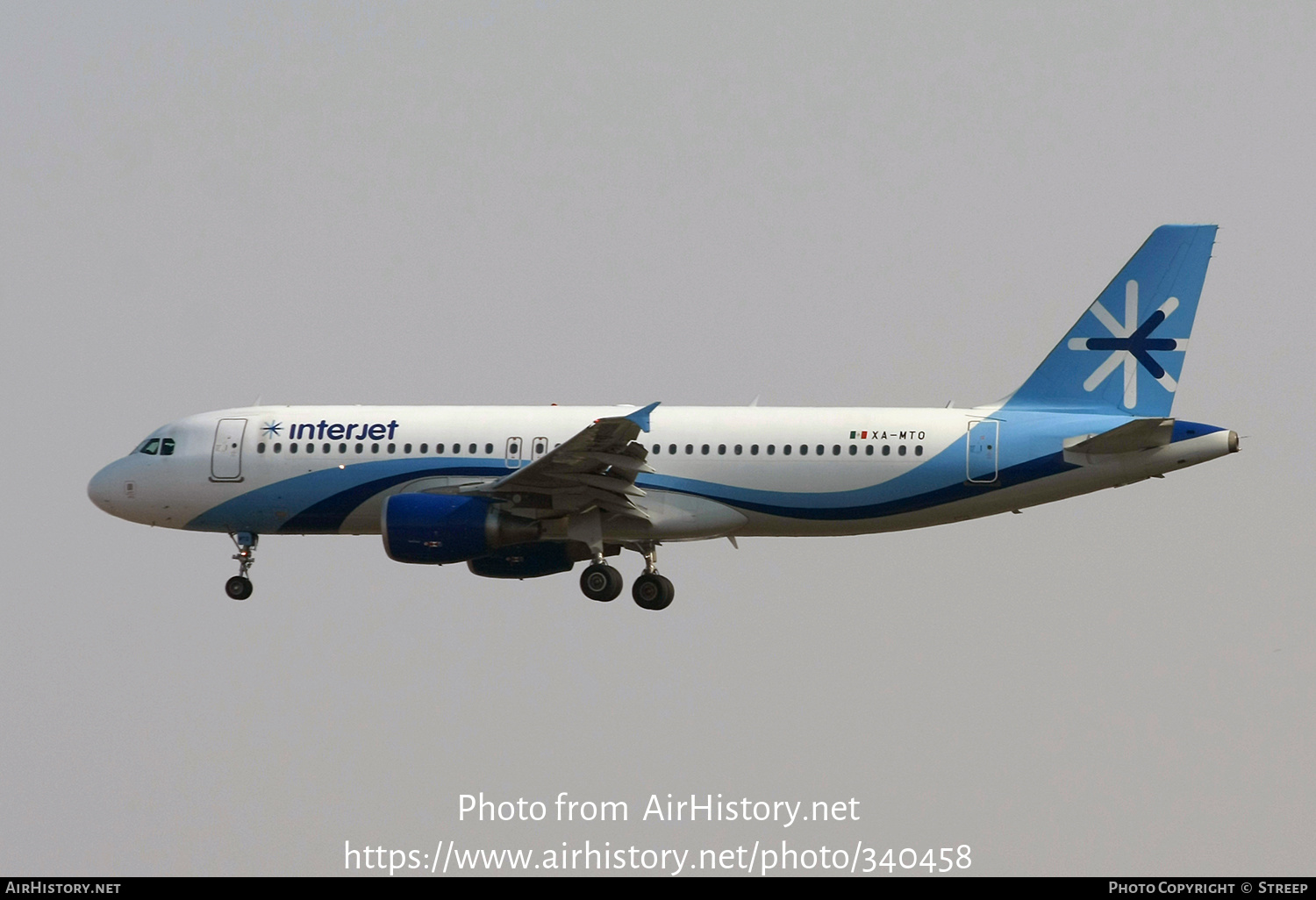 Aircraft Photo of XA-MTO | Airbus A320-214 | Interjet | AirHistory.net #340458