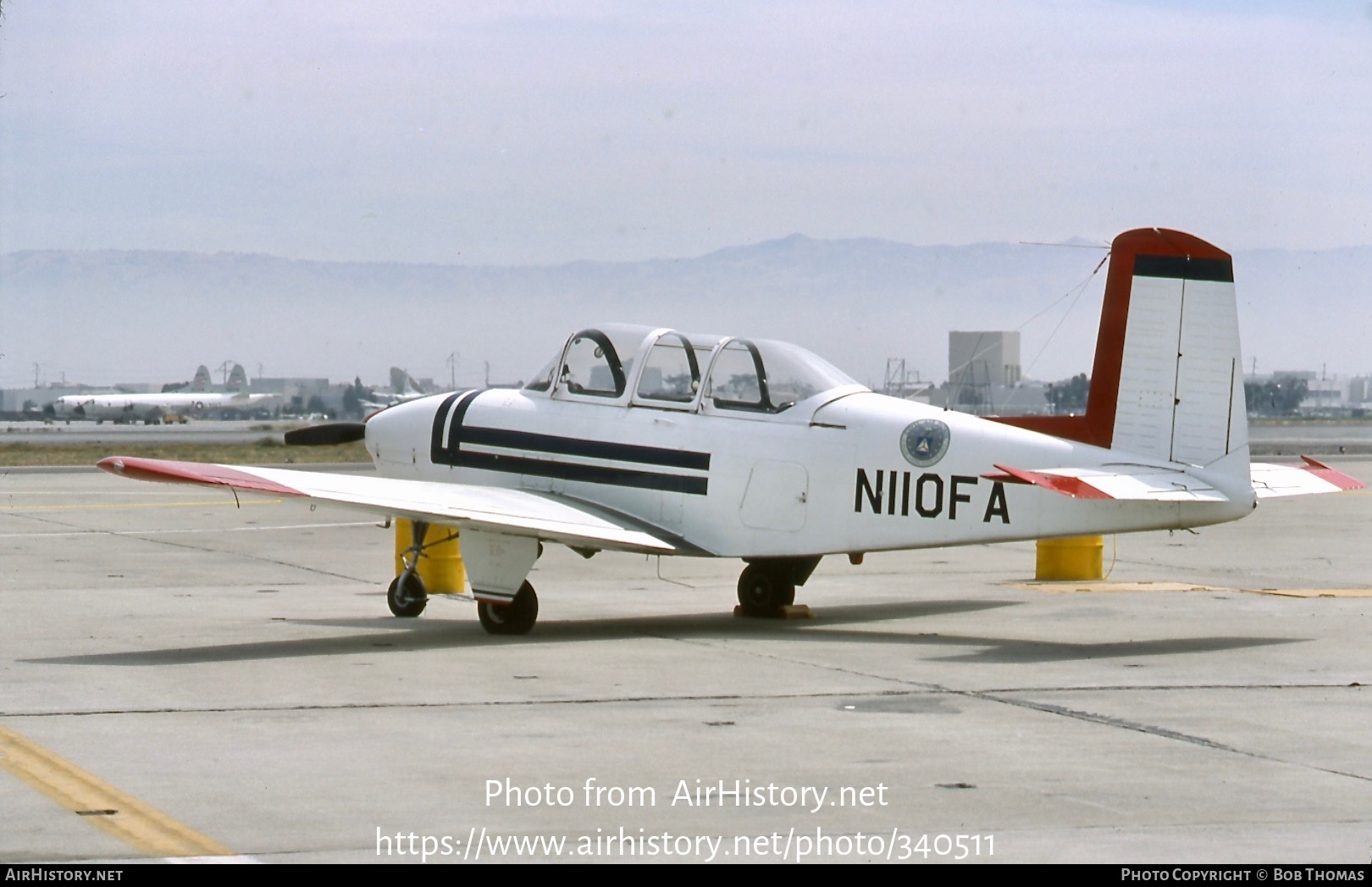 Aircraft Photo of N110FA / 53-3378 | Beech T-34A Mentor | Civil Air Patrol | AirHistory.net #340511