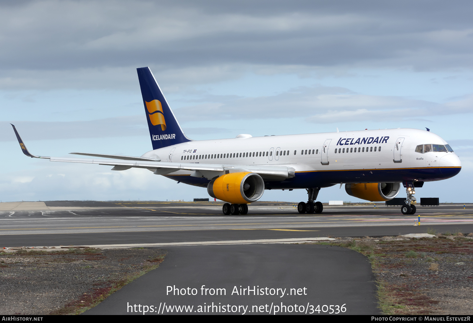 Aircraft Photo of TF-FIO | Boeing 757-208 | Icelandair | AirHistory.net #340536