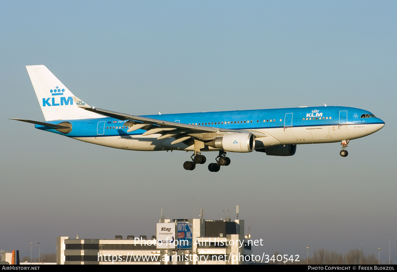 Aircraft Photo of PH-AOB | Airbus A330-203 | KLM - Royal Dutch Airlines | AirHistory.net #340542