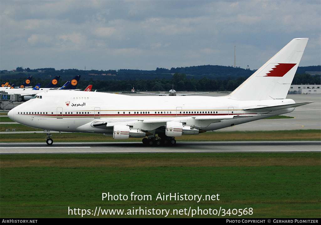 Aircraft Photo of A9C-HMH | Boeing 747SP-21 | Bahrain Royal Flight | AirHistory.net #340568