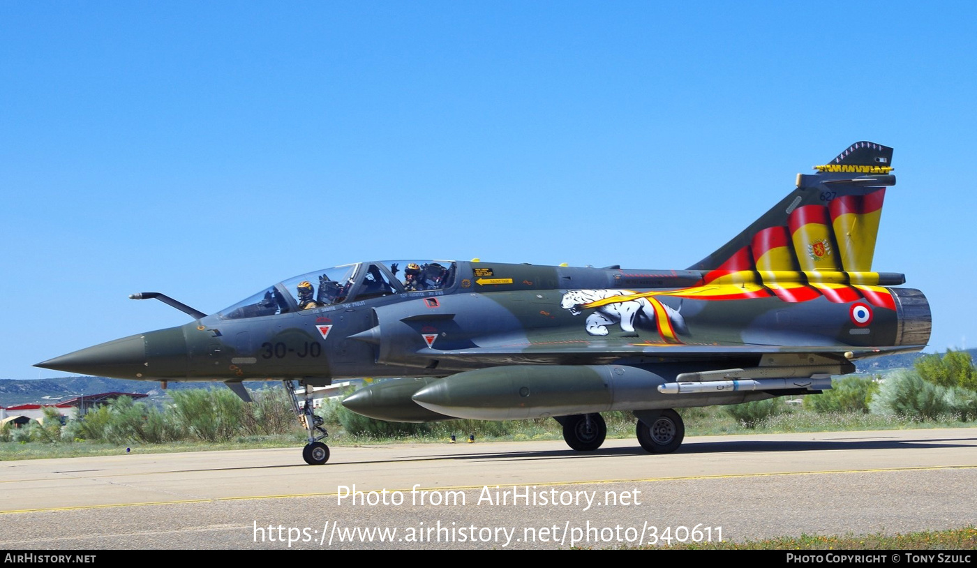 Aircraft Photo of 627 | Dassault Mirage 2000D | France - Air Force | AirHistory.net #340611