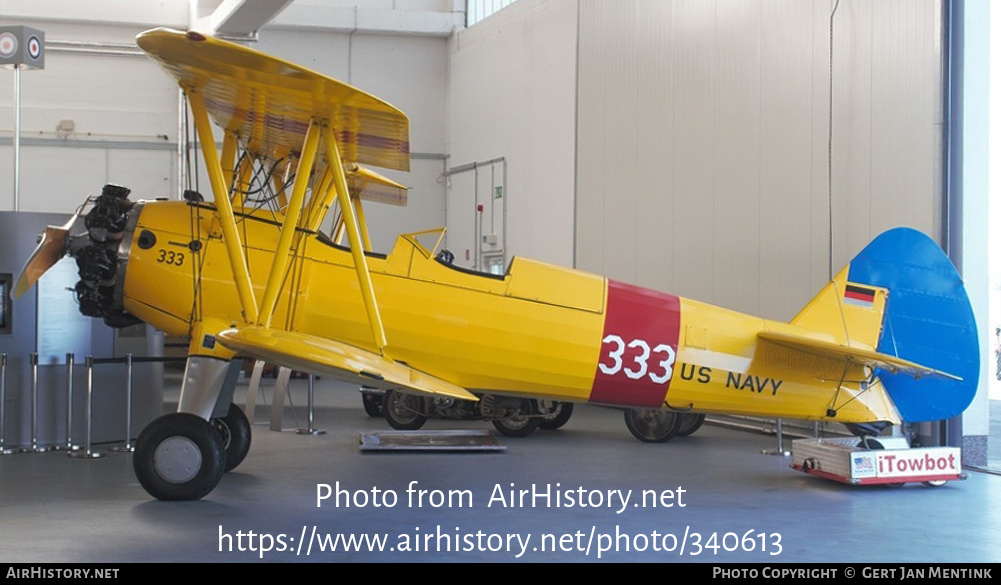 Aircraft Photo of D-ERAX | Boeing PT-17A Kaydet (A75N1) | USA - Navy | AirHistory.net #340613