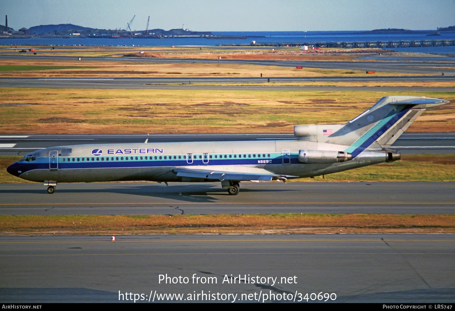 Aircraft Photo of N8891Z | Boeing 727-225/Adv | Eastern Air Lines | AirHistory.net #340690