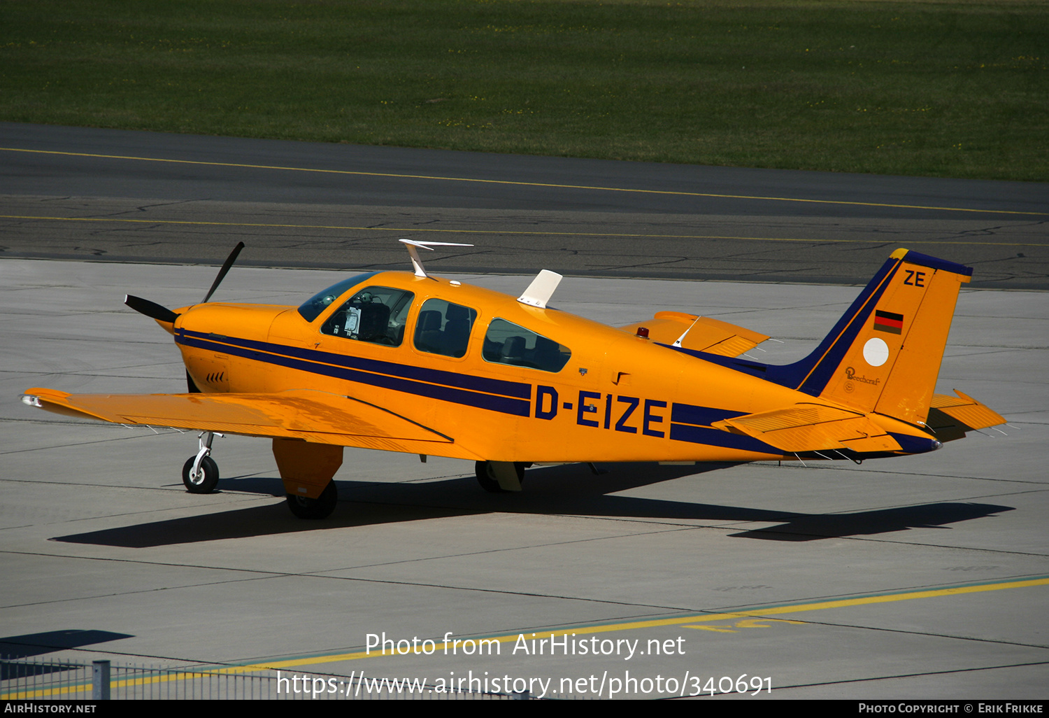 Aircraft Photo of D-EIZE | Beech F33A Bonanza | AirHistory.net #340691