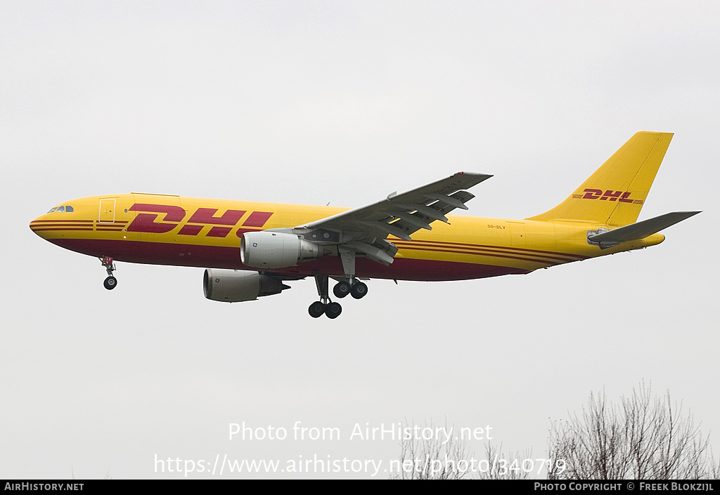 Aircraft Photo of OO-DLV | Airbus A300B4-203(F) | DHL International | AirHistory.net #340719