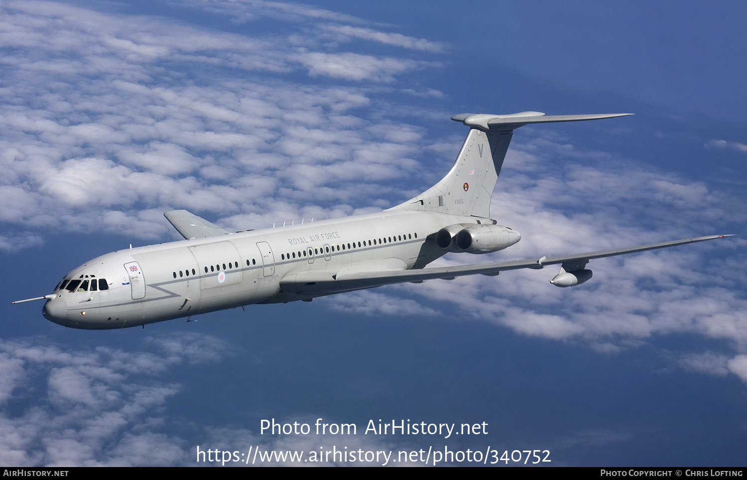 Aircraft Photo of XV105 | Vickers VC10 C.1K | UK - Air Force | AirHistory.net #340752