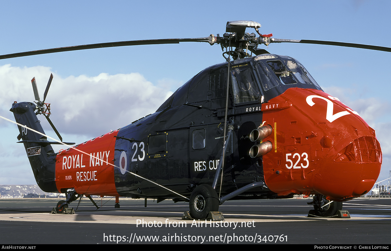 Aircraft Photo of XS876 | Westland WS-58 Wessex HAS.1 | UK - Navy | AirHistory.net #340761