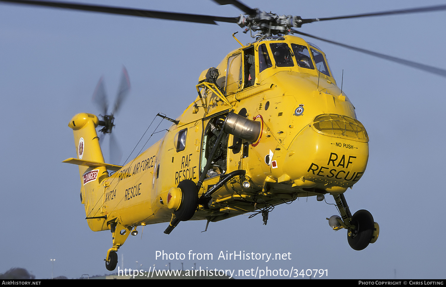 Aircraft Photo of XV724 | Westland WS-58 Wessex HC.2 | UK - Air Force | AirHistory.net #340791