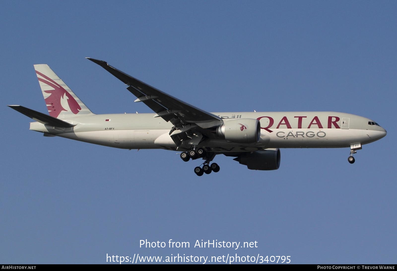 Aircraft Photo of A7-BFV | Boeing 777-F | Qatar Airways Cargo | AirHistory.net #340795