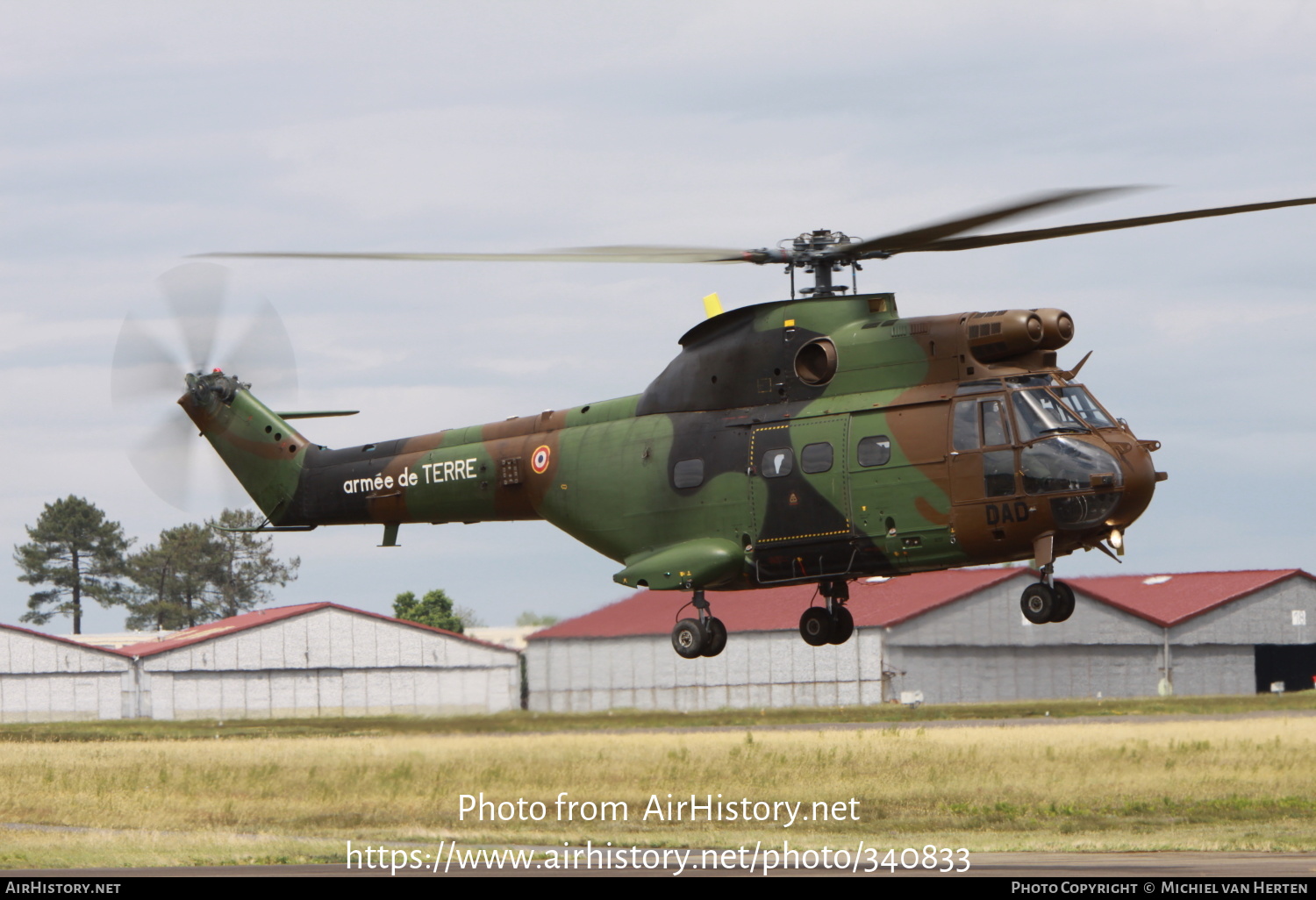 Aircraft Photo of 1037 | Aerospatiale SA-330B Puma | France - Army | AirHistory.net #340833