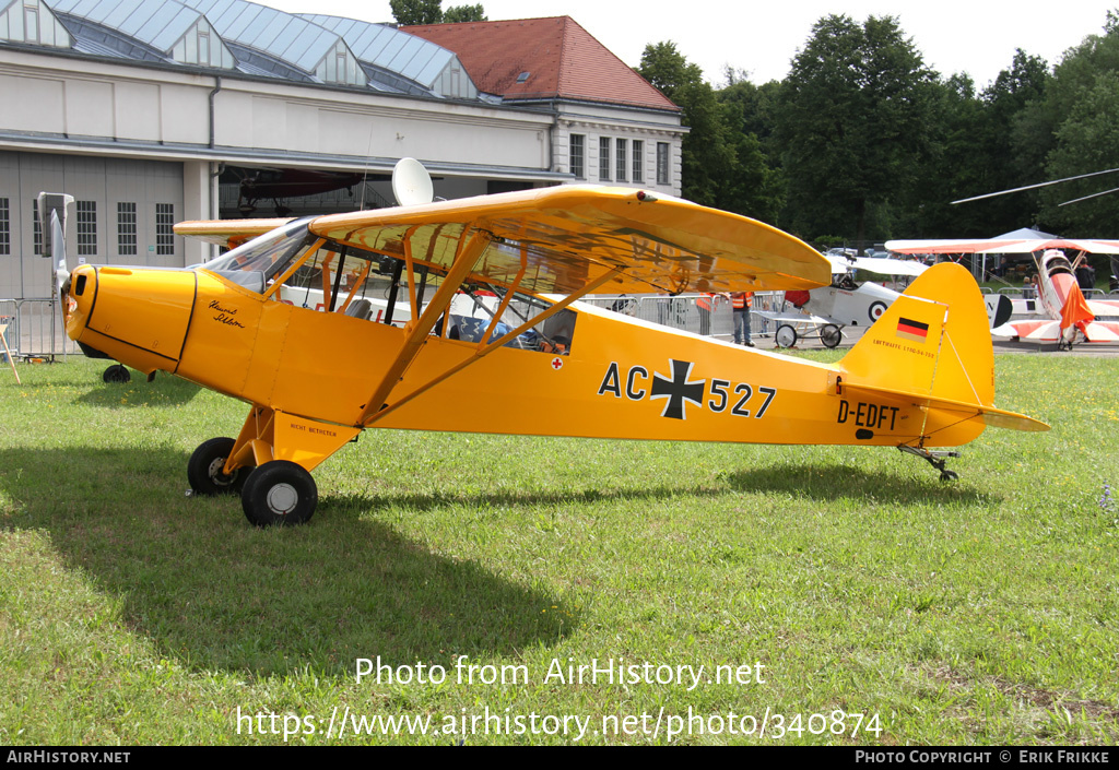 Aircraft Photo of D-EDFT / AC-527 | Piper PA-18-95 Super Cub | Germany - Air Force | AirHistory.net #340874