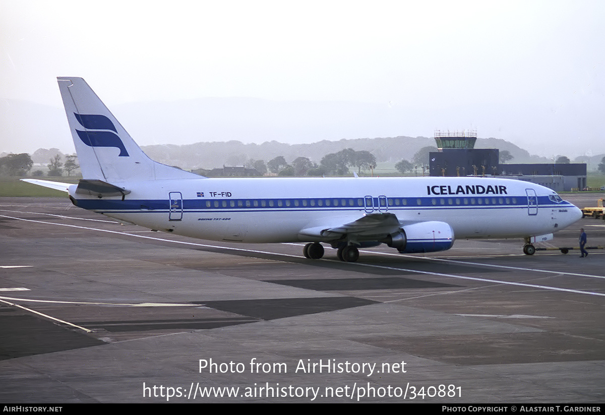 Aircraft Photo of TF-FID | Boeing 737-408 | Icelandair | AirHistory.net #340881