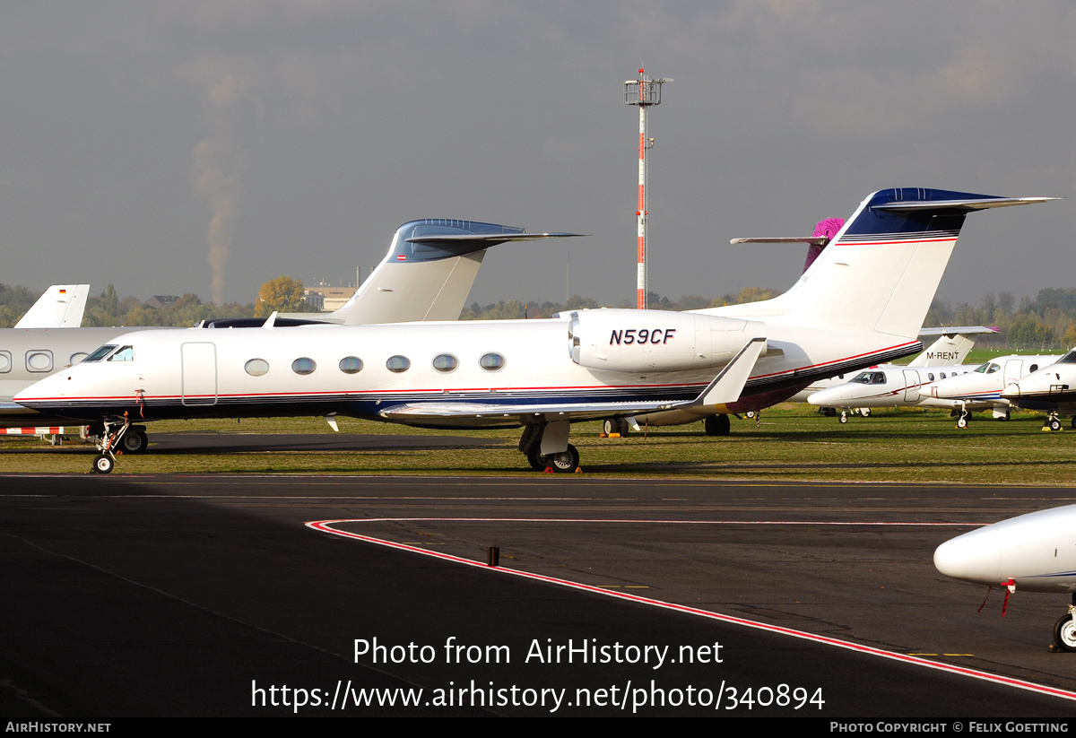Aircraft Photo of N59CF | Gulfstream Aerospace G-IV-X Gulfstream G450 | AirHistory.net #340894