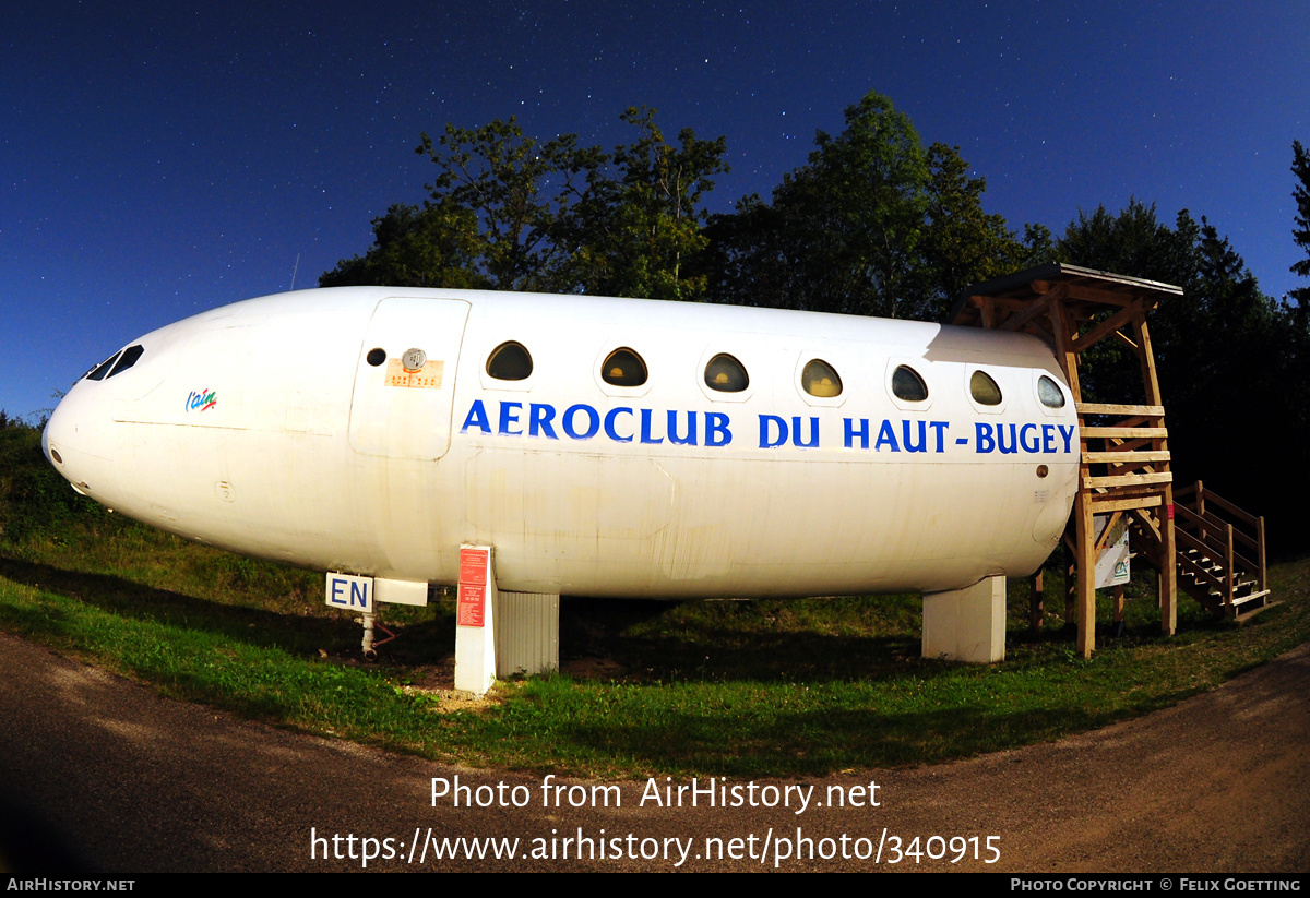 Aircraft Photo of F-BJEN | Sud SE-210 Caravelle 10B3 Super B | Aéroclub du Haut-Bugey | AirHistory.net #340915